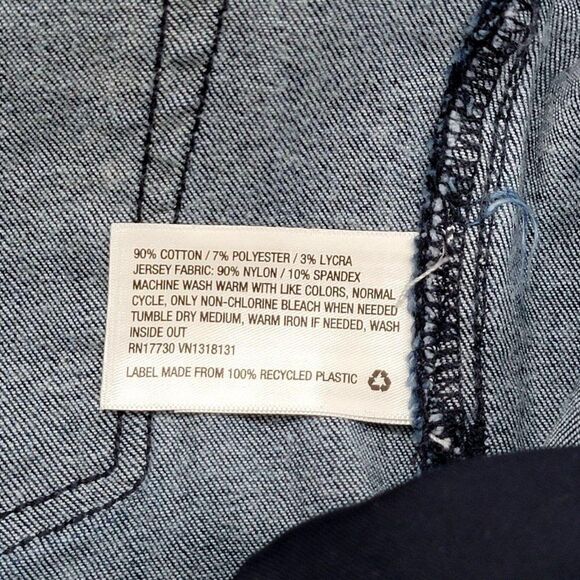 Isabel Maternity Mid Rise Jean shorts 0 - Picture 9 of 9